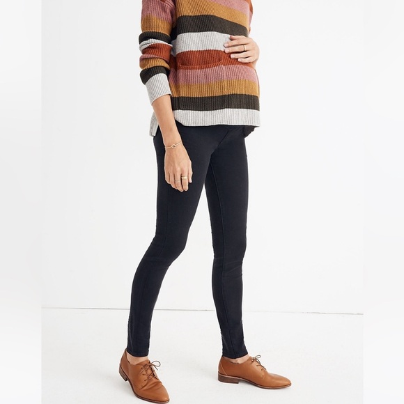 Madewell Maternity Over-the-Belly Skinny Jeans in Lunar Wash